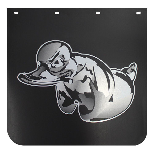 24" x 24" Convoy Duck  Black Mud Flaps (PAIR)