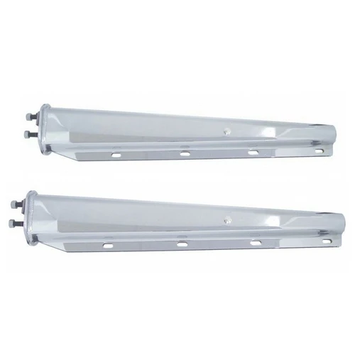 Chromed Mud Flap Hanger Set (2.5")