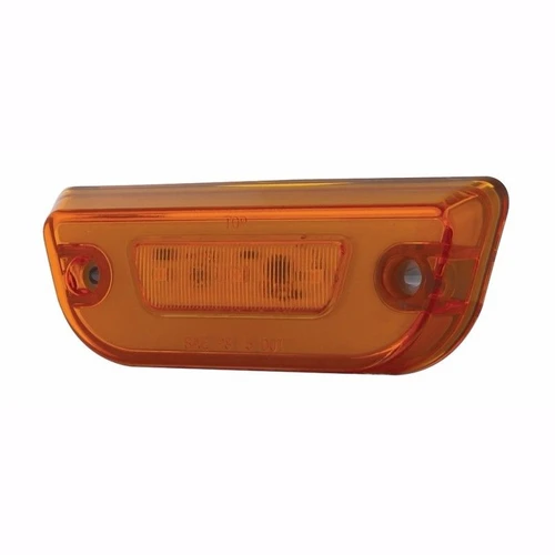 11 LED GLO Cab Lights for Peterbilt 579 & Kenworth T680, Amber Lens with Amber LED, Set of 5