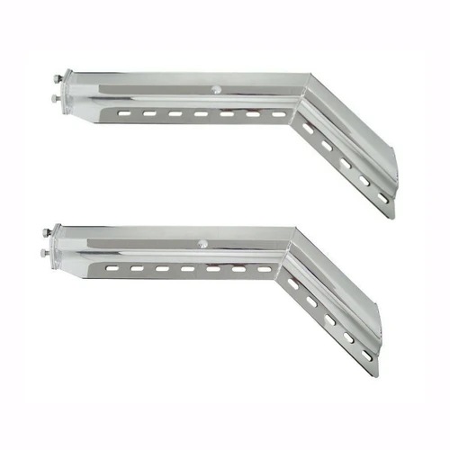45° Angled Chrome (1-1/8") Mud Flap Hanger 