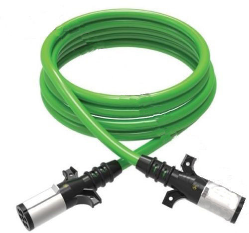 7 Way Electrical Trailer Plug Assemblies, STRAIGHT Cable