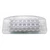 21 LED Rectangular Clearance Marker Light - Red LED with Clear Lens