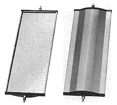 West Coast 6 x 16 Angle Back Aluminum Mirror for  All Makes