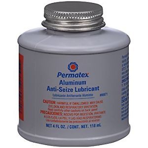 PERMATEX Anti-Seize Lubricant Lube Brush Top Bottle Grease Oil 4oz