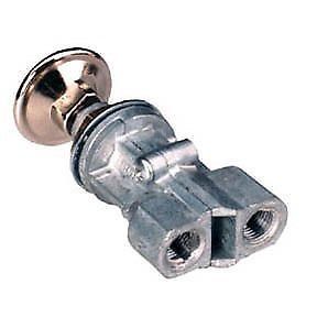 Air Seat Control Valve for Bostrom and National Seats
                            Height and Lumbar Control Seat Valves
                       End and Side Ported with Removable Chrome Knob