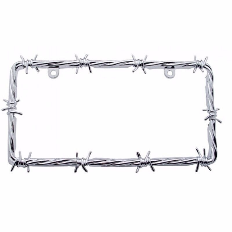  License Plate Frame - Barbed Wire