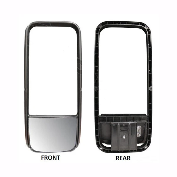 Kenworth T600 T660 T2000 PB 387 Upper & Lower Mirror Glass with Bezel (Heated)