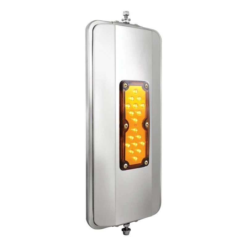 West Coast Mirror Lighted LED Stainless Steel (NON-HEATED) - 7" x 16"
