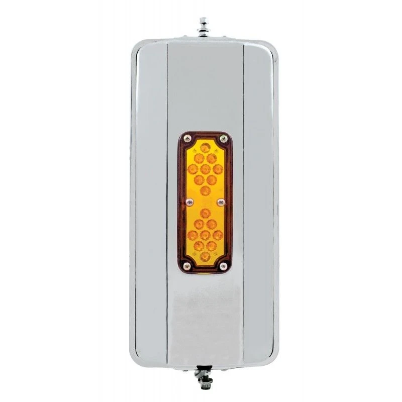 West Coast Mirror Lighted LED Stainless Steel (NON-HEATED) - 7" x 16"