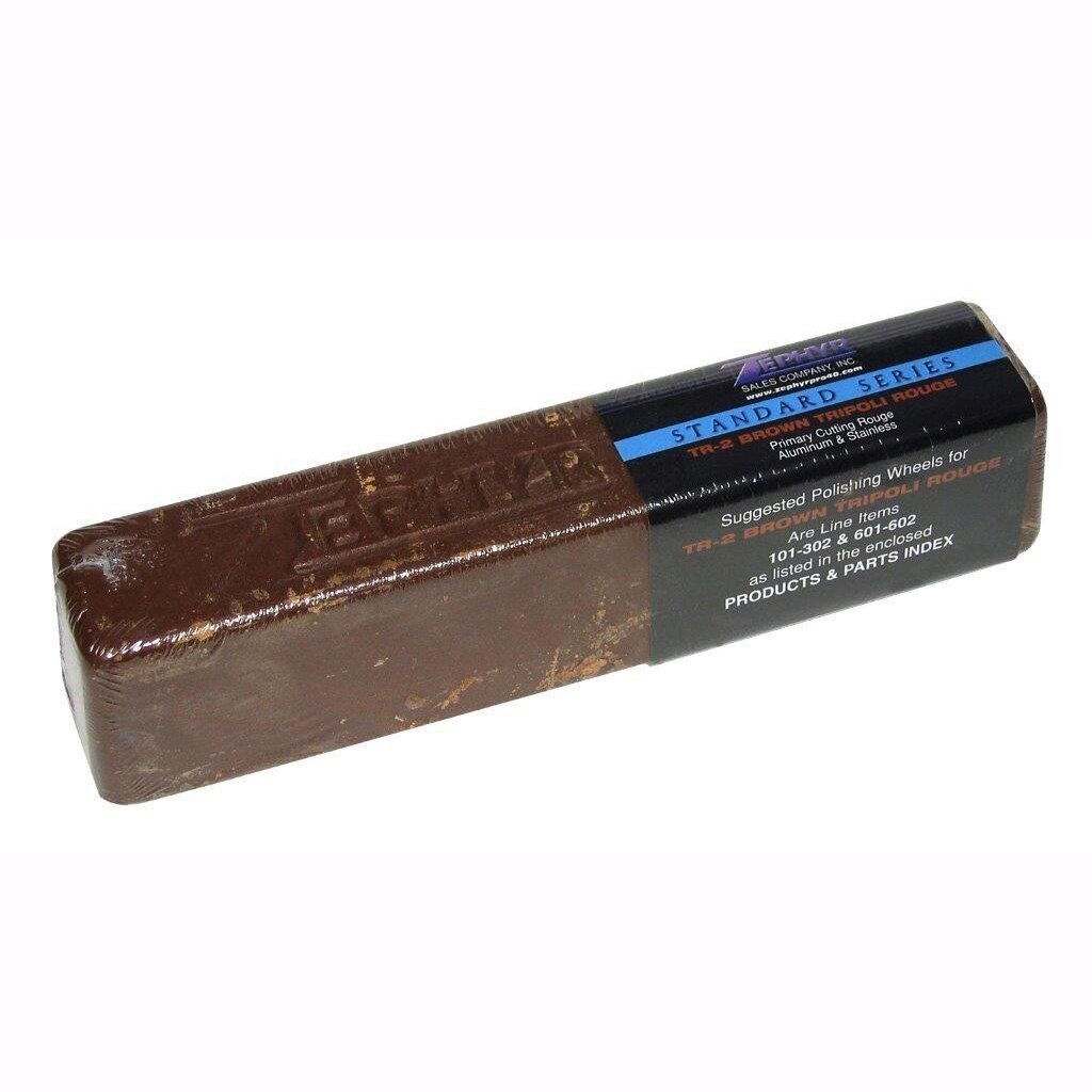 Zephyr TR-2 Brown Tripoli Rouge #702 Metal Polishing (JRTRP)